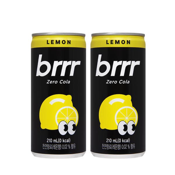 부르르 제로콜라 레몬 210ml X 30캔 (10,360원/무료)