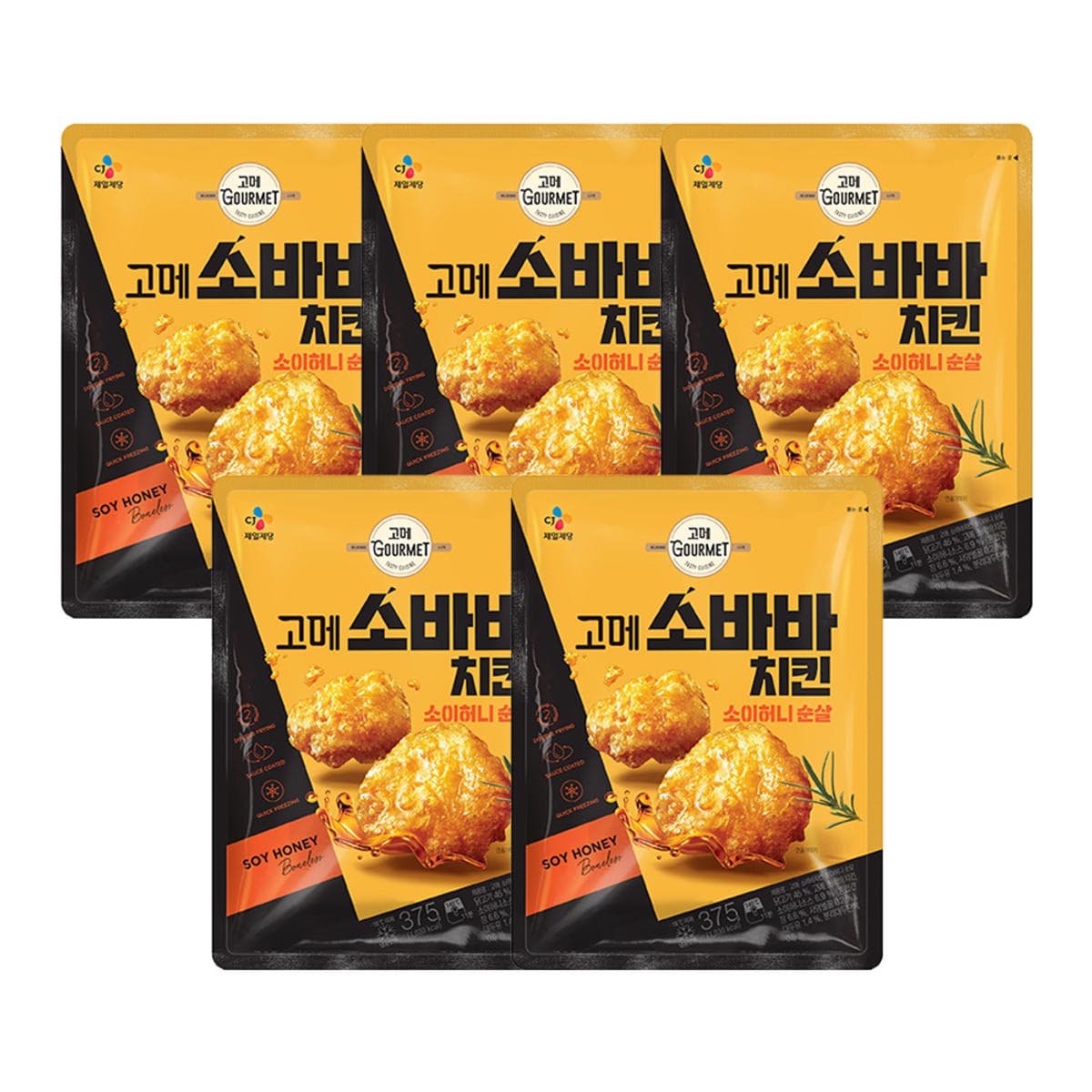 티멤 고메소바바치킨 5봉 (23,560원/무료)