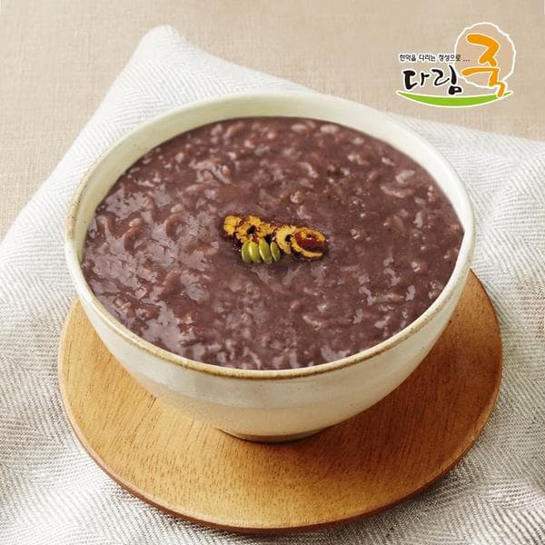 다림 단팥죽- 5팩+1팩 (2800원)
