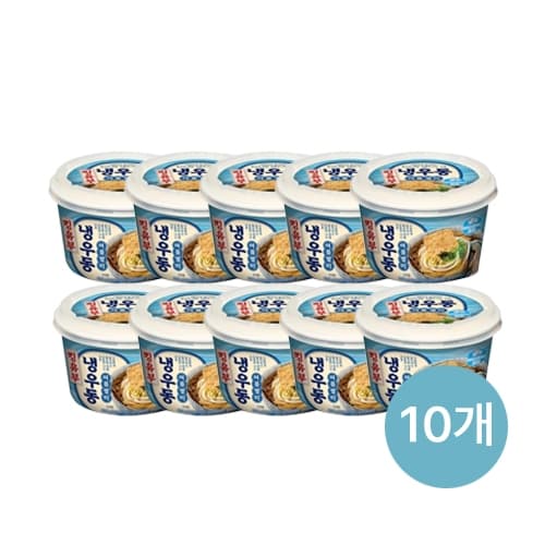 임박)본고장 킹 유부 냉우동 262g*10입 (9,900원) (무배)