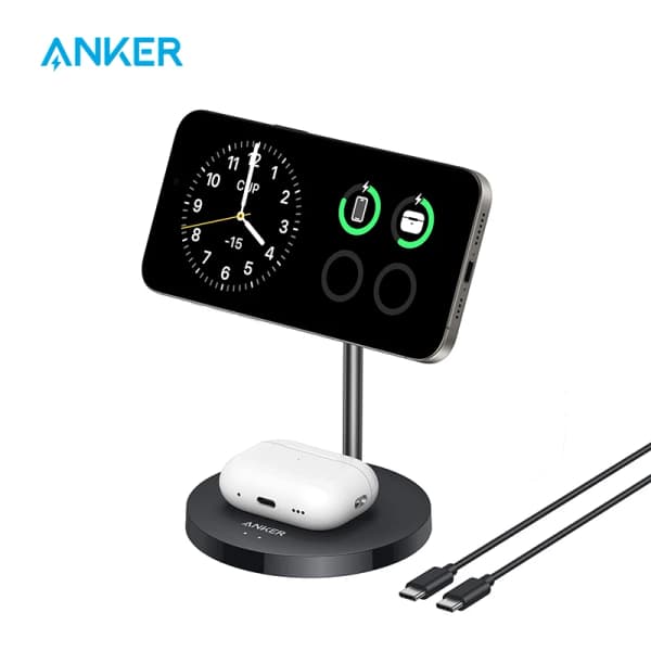 Anker MagSafe MagGo 2-in-1  Qi2 충전 스테이션