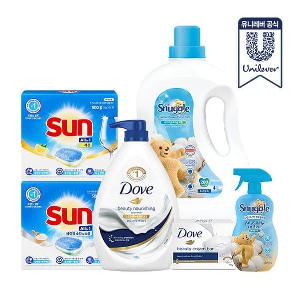 클리어 샴푸 650ml 3개