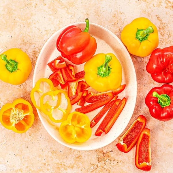 파프리카 2kg 가정용 못난이 빨강 노랑