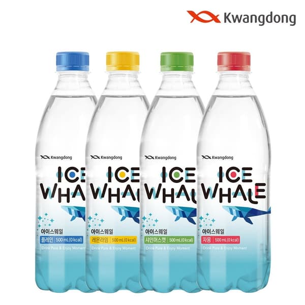 롯데온) 아이스웨일 탄산수 500ML 20+20개 10,830원