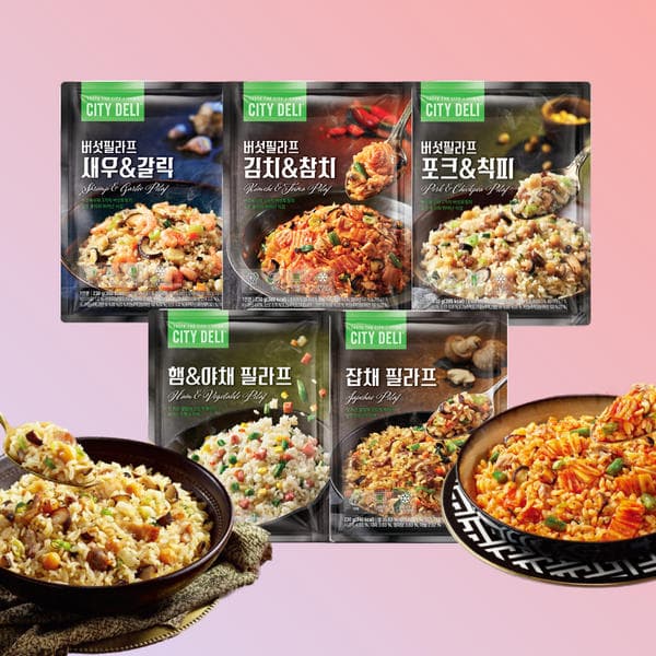11번가)시티델리 볶음밥 5종 15봉 외 (김치/새우/포크/잡채/햄야채) (19,710원 / 무료)