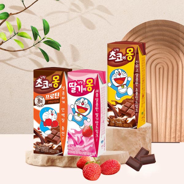 11번가) 초코에몽(190ml) 등 다양 24팩+24팩 골라담기 28,900원 무배