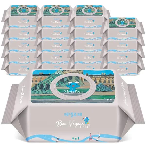 11번가) 페넬로페 물티슈 본보야지 루브르 20팩 18,960원 t멤