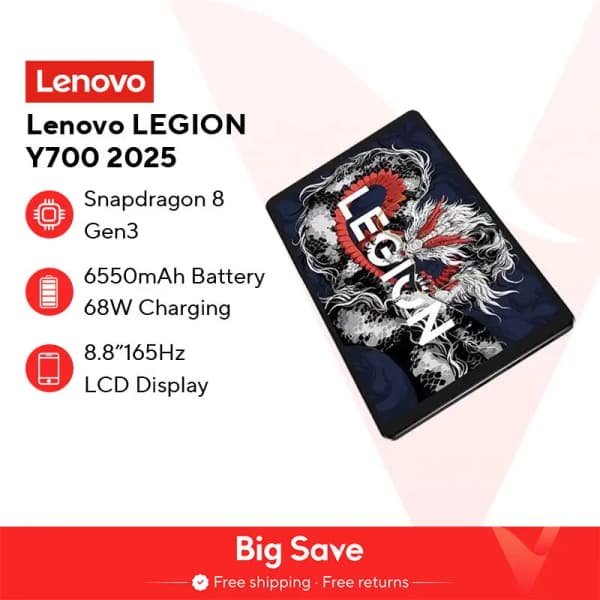 Lenovo Y700 3세대 12G+256GB 글로벌롬 ($254.99)2