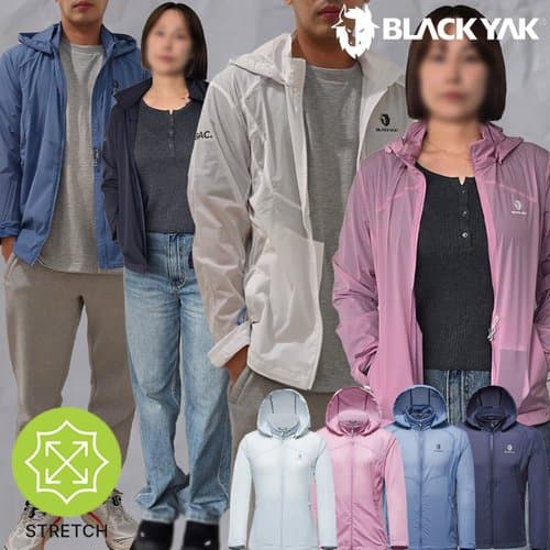 블랙야크 남성/여성 탈착후드 경량 여름 바람막이 (43231/무배)