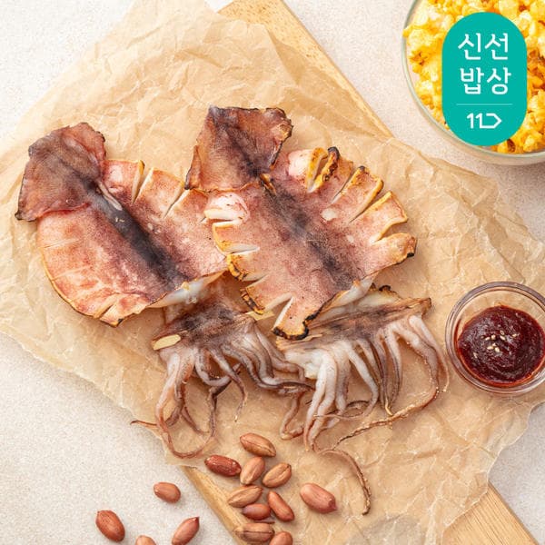 원양산 피데기오징어 중 10미 900g (19,090원/무료)