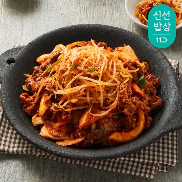 쿡솜씨 돼지고기콩나물두루치기 밀키트 2인분(5,900원/조건부 무료)