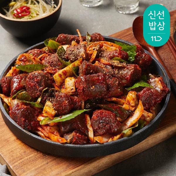 쿡솜씨 꺳잎매콤순대볶음 밀키트 2인분외 이것저것 (5,900원/3팩무배)