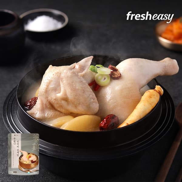 반마리 삼계탕 700g 3+3팩 (20,390원/무료)