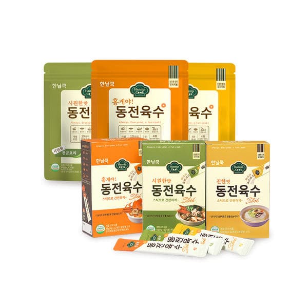 한닢쿡 스틱 가루육수 4개 총 48포 (10,790원/무료)