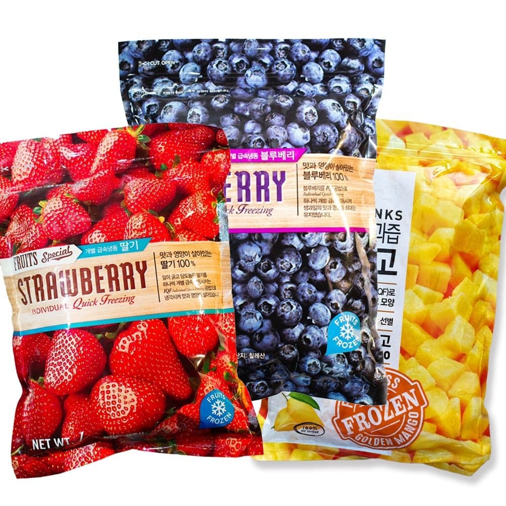 냉동 블루베리 1kg+1kg (15,120원/무료)9