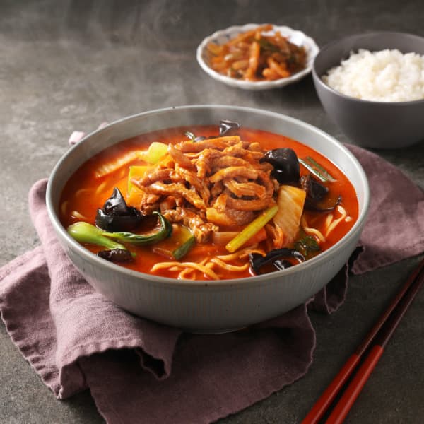 홍야 직화 고기짬뽕 630g, 1개 (3,990원/유배)1