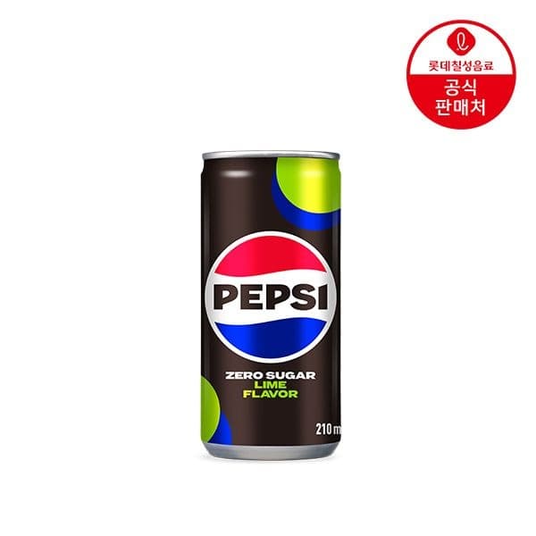펩시콜라 제로슈거 라임향 210ml 60캔 + 엘포인트 1천p (24,670원/무료)2