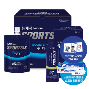 뉴케어 스포식스 부스터젤 10개 + 에너지젤 8개 (12,600원/무배)3