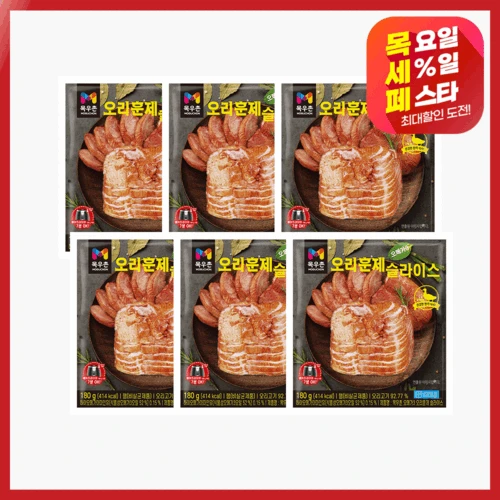 오리훈제 180g 18개(40,704/무배)