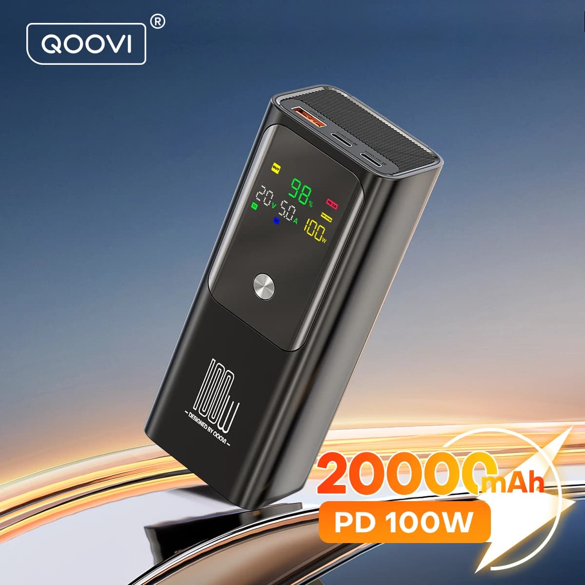 UGREEN PD 20W 보배 $13.03, QOOVI PD 100W 20000mAh $16.48