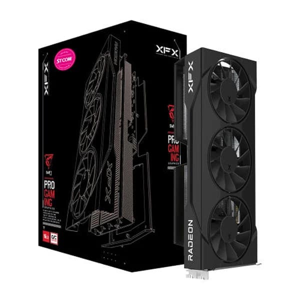 XFX 라데온 RX 9060 XT SWIFT OC D6 16GB 그래픽카드 STCOM